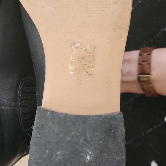 Madewell Chealsea black ankle boots sz 8 - Picture 3 of 5